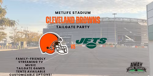 Cleveland Browns Tailgate At MetLife Stadium