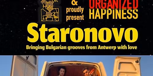 Organized Hapiness presents Staronovo and Live Jam