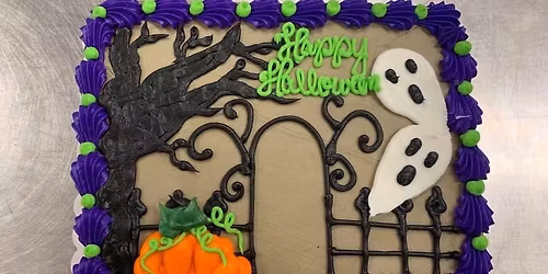 October 25 Halloween Sheet Cake Decorating Class