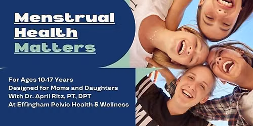Menstrual Health: Our 5th Vital Sign for Moms & Daughters