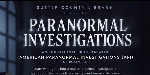 Paranormal Investigations