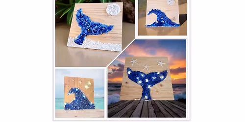 Seaglass Wave or Whale Tail at Match - Campbell River