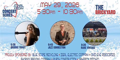 May Final Friday Concert