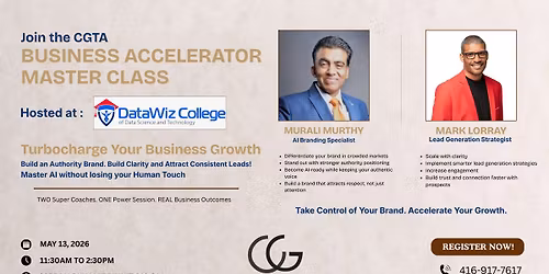 Business Accelerator Master Class