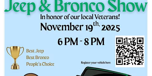 Texas Roadhouse Lake City Jeep & Bronco Show