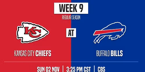 Kansas City Chiefs vs Buffalo Bills