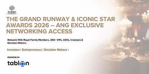 The Grand Runway & Iconic Star Awards 2026 \u2013 Exclusive Networking Access