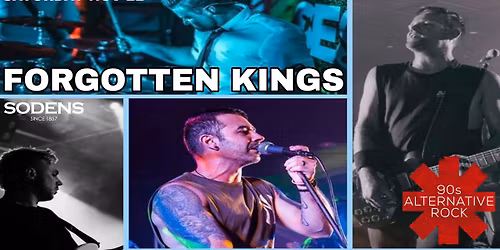 The Forgotten Kings rock Sodens Saturday Nov 22!