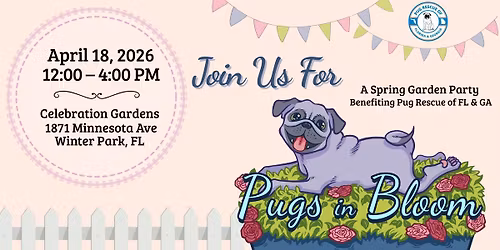 Pugs in Bloom