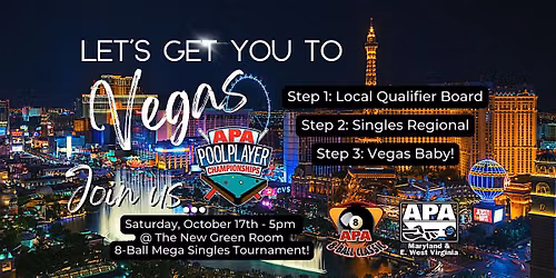 Fall 2026 APA 8-Ball Mega Singles Tournament