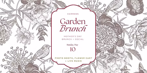 Mothers Day Garden Brunch
