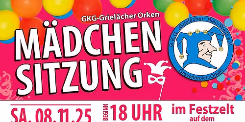 M\u00e4dchensitzung - Orken 2025