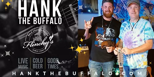 Hank the Buffalo on the Train Wreck Deck - Flinchy's