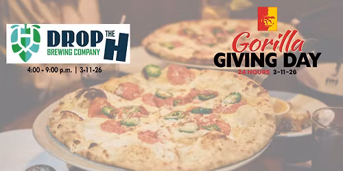 Gorilla Giving Day "Dine for the Deans" at Drop the H