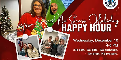 Women Mean Business No Stress Holiday Happy Hour
