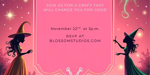 Wicked For Good Craft Event