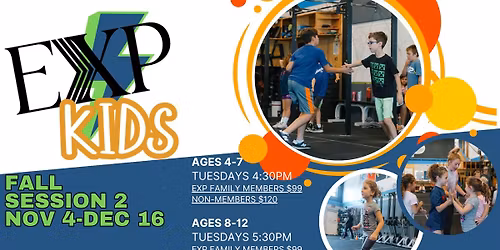 EXP Kids Fall Session 2