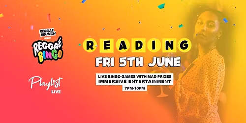 Reggae Bingo - Reading -Fri 5th Jun