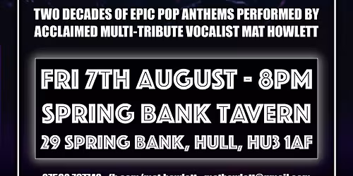 Live @ Spring Bank Tavern, Hull