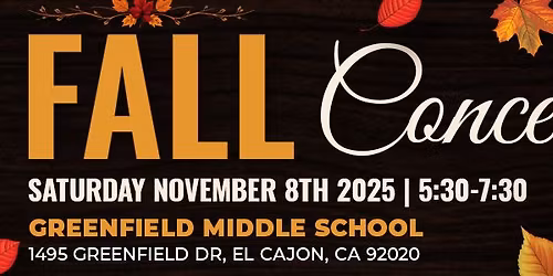 Staump Music School Fall Concert