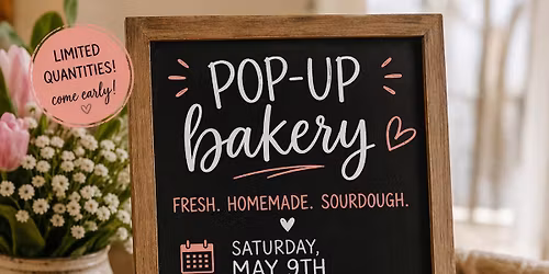 Bakery pop up shop