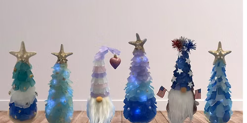  Sea Glass Tree\/Sea Glass Gnome Class!!