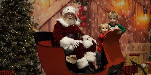 Santa pictures @ Wild Lapin Children\u2019s Boutique. 