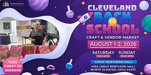 Cleveland Back To School Craft & Vendor Market