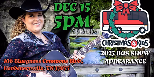 Christmas4Kids - Bus Show Appearance