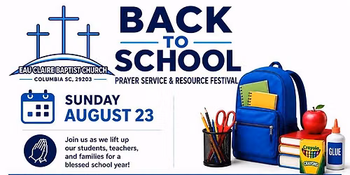 Back to School Prayer Service