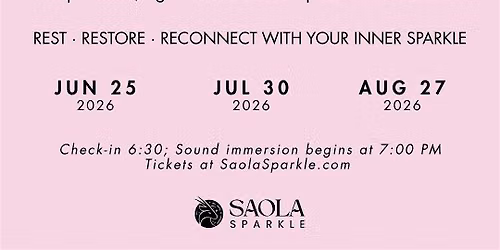 Summer Sparkle on the Water: A Floating Sound Immersion