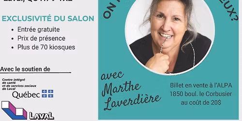 Salon des personnes proches aidantes de Laval 2025