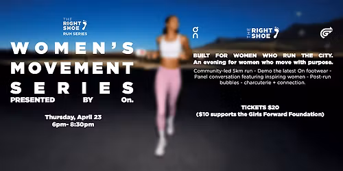 Women's Movement Series presented by On. | The Right Shoe Run Series