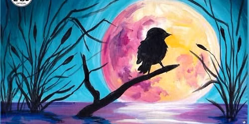 "Moonlight Silhouette" In-Studio Paint Party!