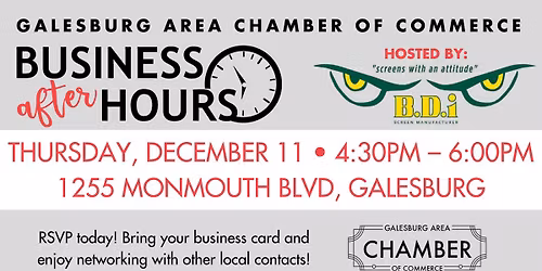 Business After Hours with B.D.i