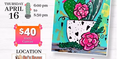 GLITZ and GLAM PAINT PARTY!