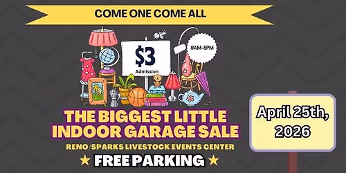 The Biggest Little Indoor Garage Sale 2026
