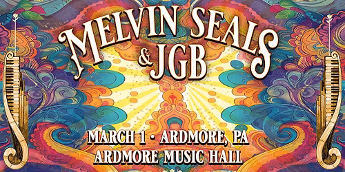 Melvin Seals & JGB at Ardmore Music Hall 3\/1