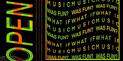 OPEN DECKS - a FREE open format DJ event