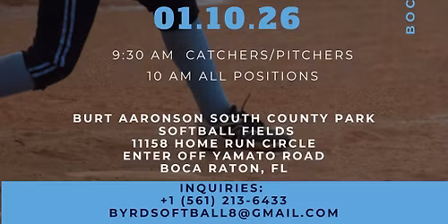 Boca impact 12u Byrd tryout