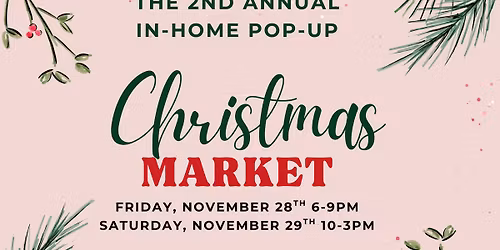 IN-HOME POP-UP CHRISTMAS MARKET