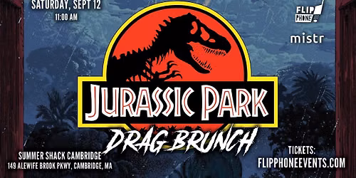 Jurassic Park Drag Brunch - Cambridge