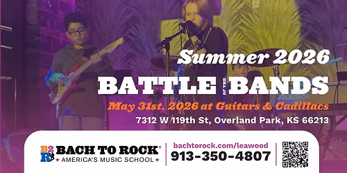 2nd Annual Battle of the Bands at Guitars & Cadillacs