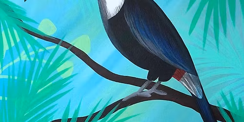 Join us at Lock29, Banbury to paint the fabulous 'Toucan'.