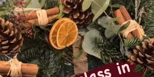 Christmas Fresh Wreath Workshop 