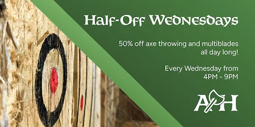 Half-Off Wednesdays