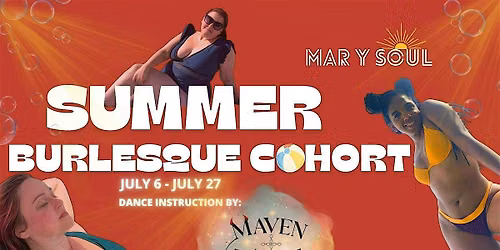All Levels Burlesque Classes (Summer 2026 Cohort)