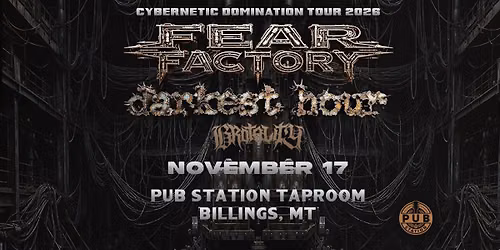 Fear Factory with special guests Darkest Hour and Brotality