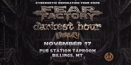 Fear Factory with special guests Darkest Hour and Brotality