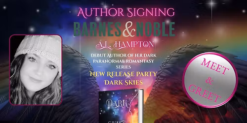 New Release Party: A.L. Hampton Signing Copies of her new release Dark Skies